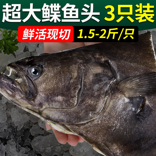新鲜冷冻鱼头只装深海捕捞