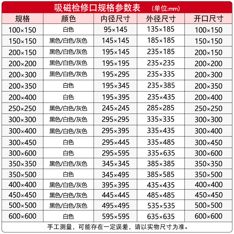 铝合金管道检修口盖板检查门包邮装饰下水管道卫生间吊顶墙面百叶