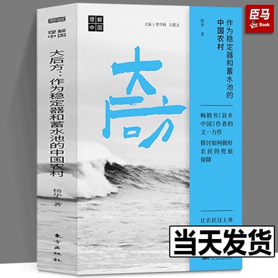 大后方：作为稳定器和蓄水池的中国农村 杨华 正版包邮 社会学 东方出版社 理解中国丛书 三农问题 如何做好农民的兜底保障
