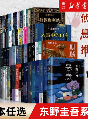 东野圭吾单本白夜行架空犯恶意解忧杂货店与的无名之町白长长的嫌疑人X的献身侦探小说你杀了谁推理悬疑全集放学后圣女救济新参者