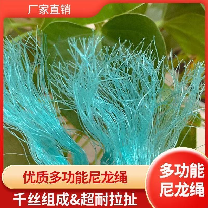 渔网绳聚乙烯尼龙绳拉树大棚绳农用绳耐晒抗老化防晒全编织高密度