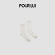 璞履 SKS003 LUI 再生和纸纤维针织中筒休闲袜 POUR
