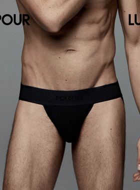 璞履 宽腰超纤罗纹双丁内裤 超细莫代尔运动深蹲 POUR LUI UDW004