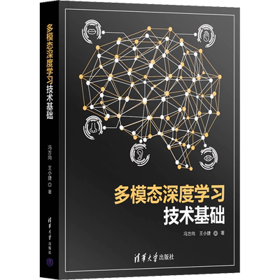 多模态深度学习技术基础 清华大学出版社 冯方向,王小捷 著 计算机控制仿真与人工智能