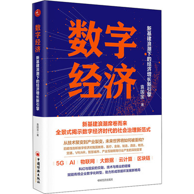 数字经济 新基建浪潮下的经济增长新引擎 中国经济出版社 袁国宝 著 金融