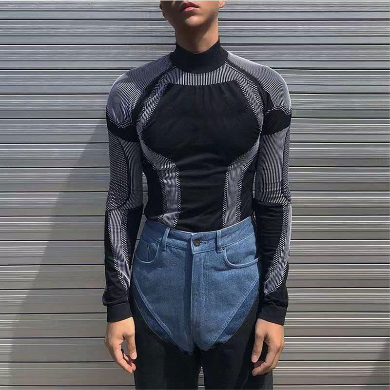 Men'slongvedT-shirtm