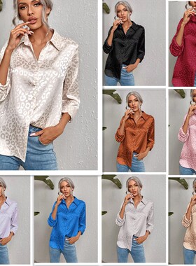 Blouse For Women Clothes Tops Shirt Shirts Office Stain Lady