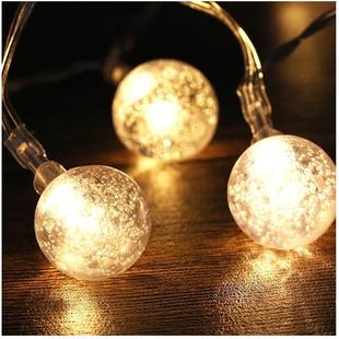 string waterproof fairy power led battery bubble lights ball