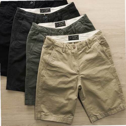 Military Cargo Shorts Cotton Trunks Casual Loose Mens Shorts