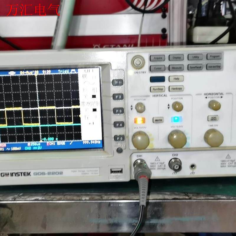 示波器,台湾固纬GW  GDS-2202,200MH,1Gs(议价)