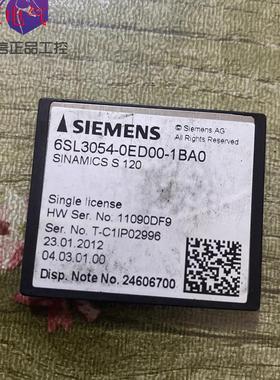 西门子S120 CF卡无性能扩展许可证V4.3 6SL305(议价)