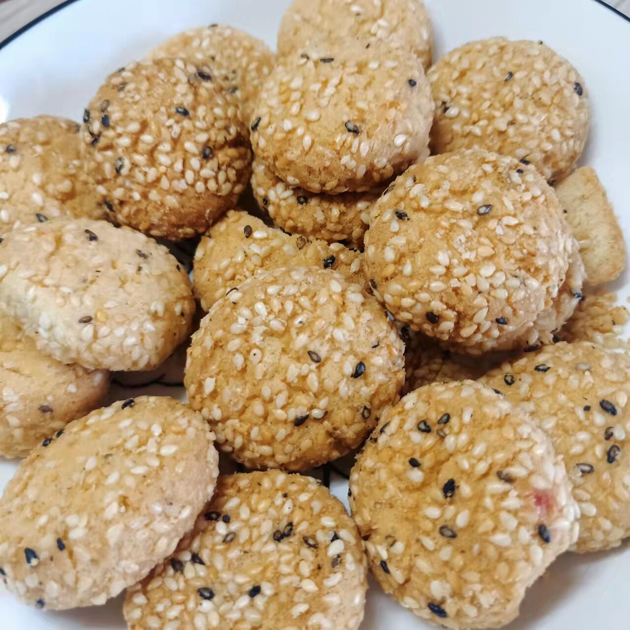 渝肖肖 椒盐酥小桃酥饼干零食小吃手工椒盐葱香早餐茶点重庆特产