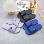 简约防滑耐磨塑料一字拖 日常时尚 男士 休闲家居户外舒适PVC凉拖鞋