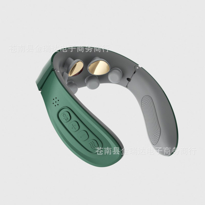 颈椎按摩器肩部颈部按摩仪多功能家用护颈仪脖子电动脉冲