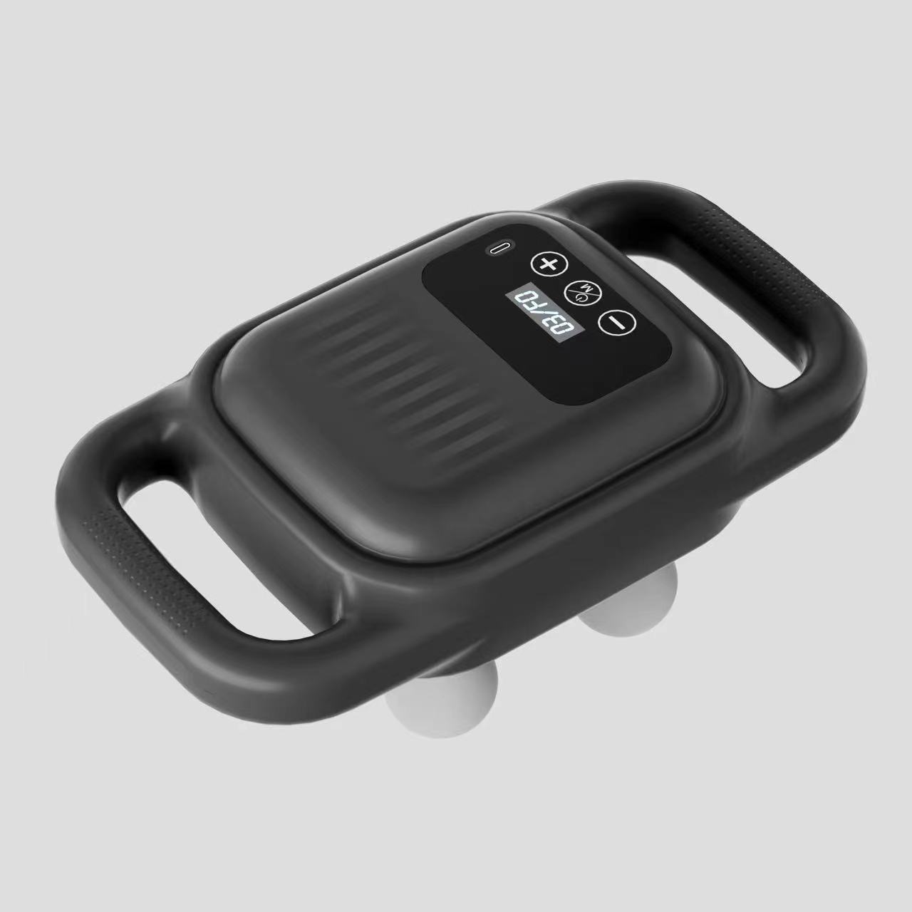 新款四头筋膜枪按摩仪器无线腰背深层高频震动肌肉放松按摩枪