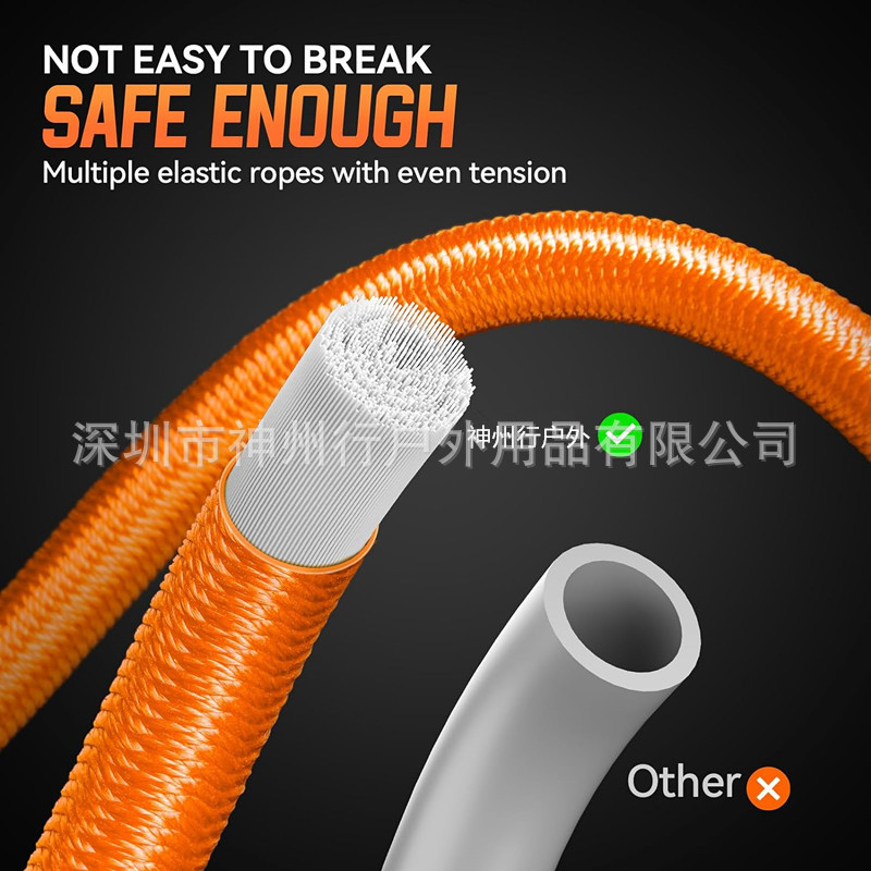 新款防断拉力绳套装11件套弹力带男女减肥力量训练拉力器健身器材