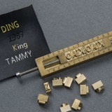 Vale La Pena Персональная индивидуальная буква Perm Обработка продуктов горячая печать и название не стреляйте в одиночку