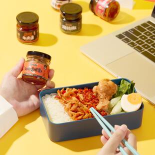 热卖湖南永顺县辣椒酱下饭菜组合牛肉酱50g*5