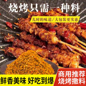 淄博烧烤调料蘸料孜然粉家用撒料五香辣椒面烤肉空气炸锅腌料商用