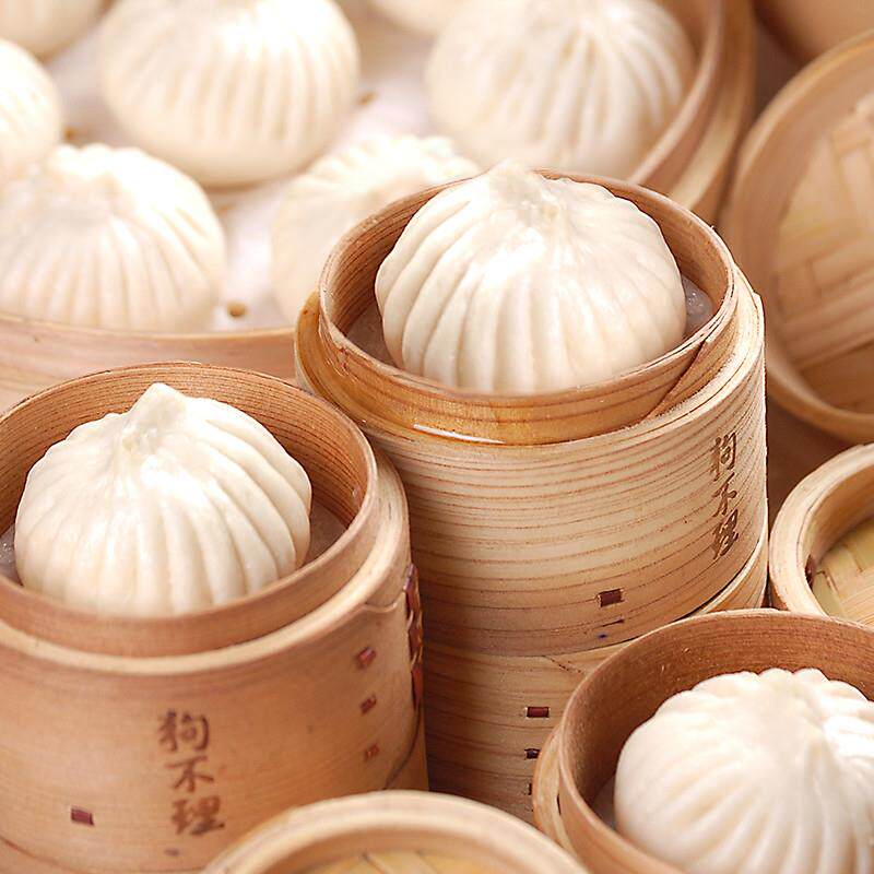热卖天津包子素包420g*2袋速冻食品半成品早餐包素食方便速