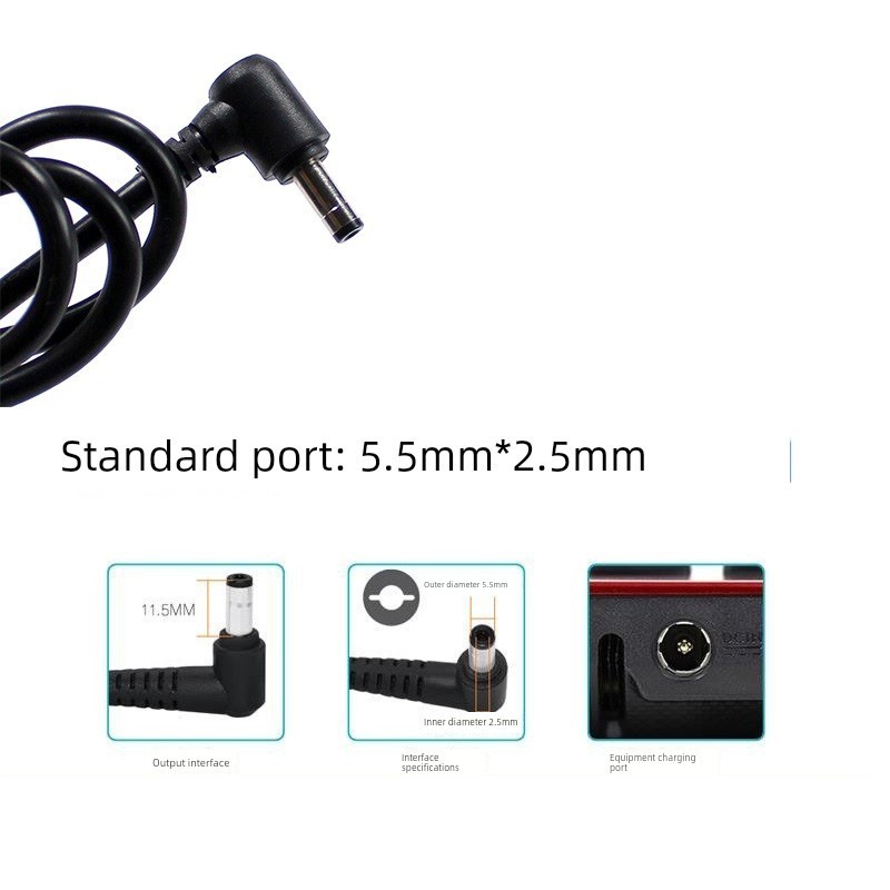 Ares Tx6-Ct5Da Ct5A1 Ct3A1笔记本电脑充电源适配器电缆19.5V7.7