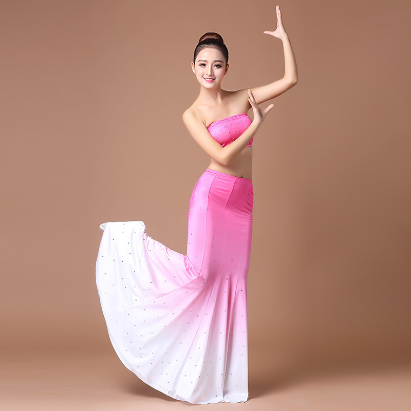 傣族舞台演出服舞蹈服装千织万丝
