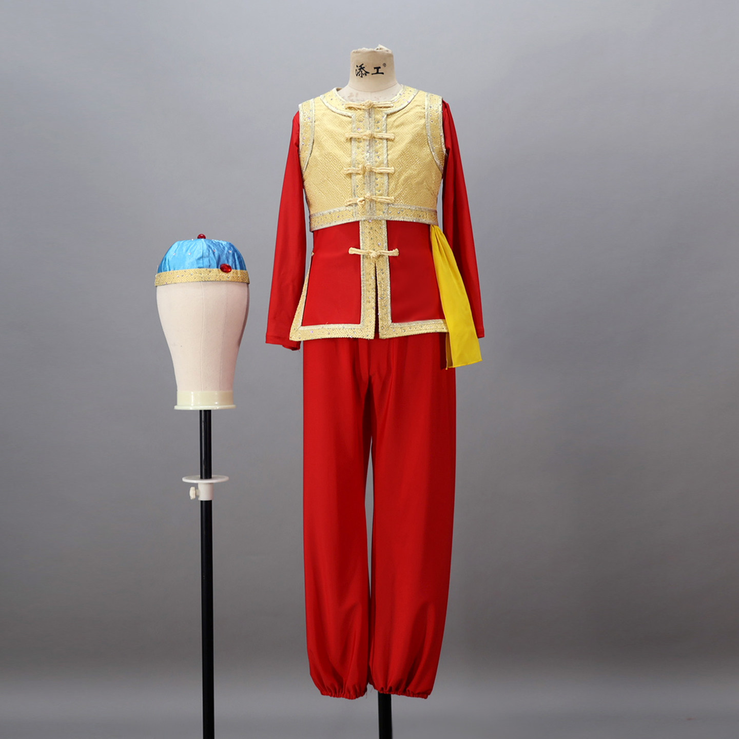 千织万丝古典舞演出服茶倌同款剧目茶馆舞蹈服装艺考独舞比赛定制
