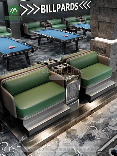 台球沙发观球椅台球室专用沙发台球厅休息沙发观球座椅球房台球椅