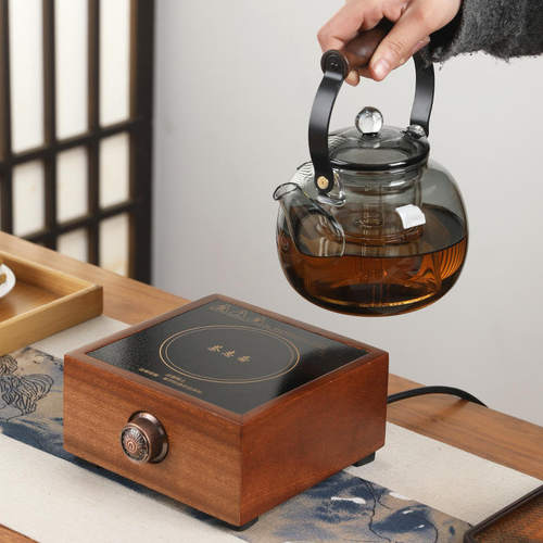星空玻璃茶壶蒸汽喷淋式蒸煮一体煮茶器电陶炉专用烧水壶耐热防水