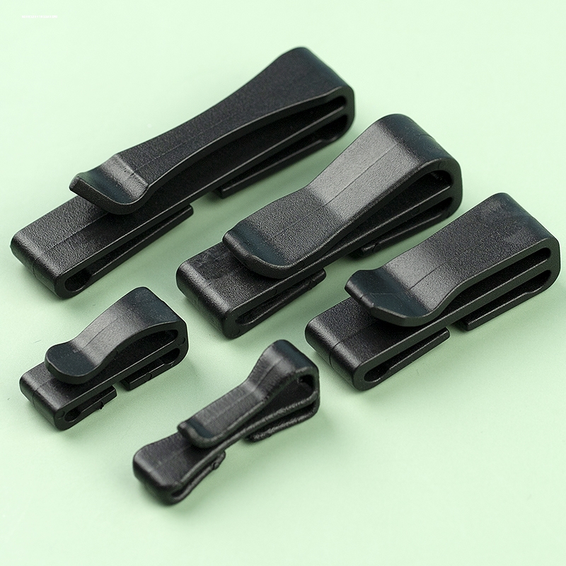 多功能织带收尾夹帆布腰带环扣休闲裤带收纳扣皮带夹内外层固定