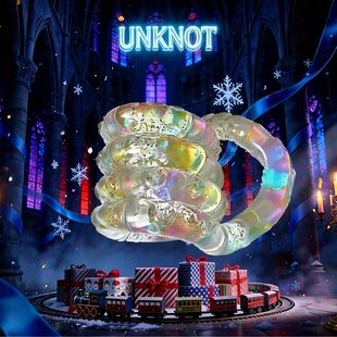 美国正版woko紫蝶扭扭乐温感变色女解压神器tango玩具官方正品le