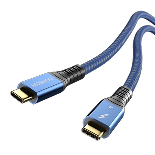 魔兽同轴镀银雷电5雷电4数据线Thunderbolt4线 8K@60Hz 240W 120G