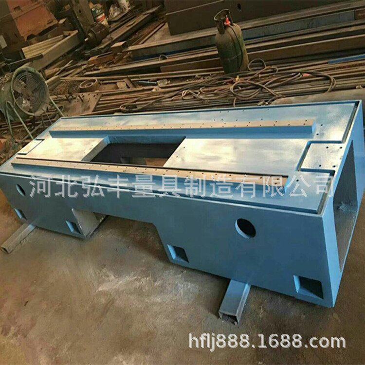 铸造加工 大型数控机床床身铸件 ht250树脂砂铸造工作台底座