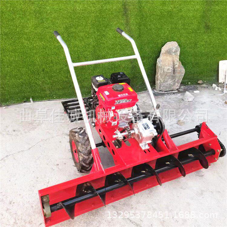 一米2宽大马力除雪机 滚刷手推式扫雪机 黑龙江除雪机
