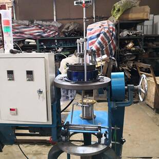 金属网针织机厂家直供金属网针织机编织