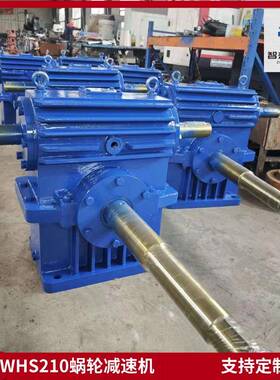 WHS210-16WHS250圆弧齿涡轮涡杆减速器二次包络蜗轮蜗杆减速机