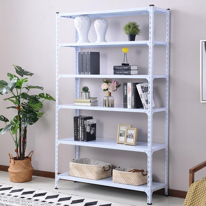 仓储家用货架自由组合展示架可拆卸置物架仓库简易角钢轻型货架子