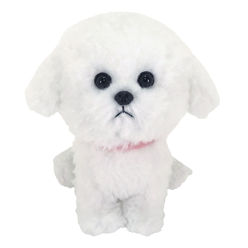 日本sunlemon比熊犬毛绒玩偶