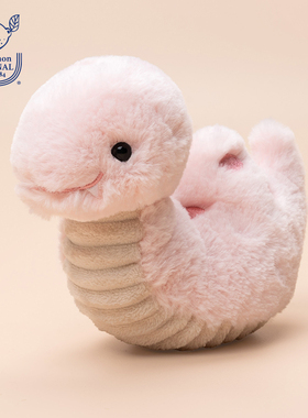 日本sunlemon蛇动物玩偶25年蛇年生肖款毛绒玩具可爱娃娃礼物公仔