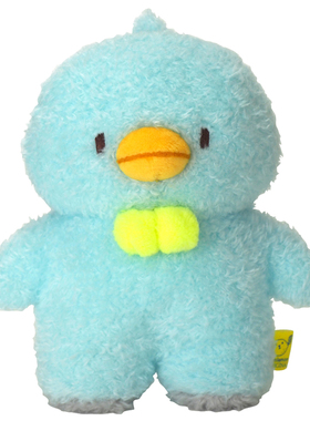 日本sunlemon蓝色小鸟毛绒玩偶玩具可爱娃娃睡觉大公仔生日礼物女