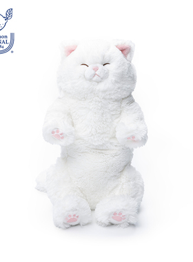 日本sunlemon仿真瞌睡猫咪毛绒玩偶安抚玩具公仔正品娃娃女生礼物