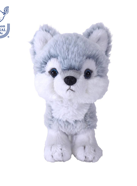 日本sunlemon仿真小狼宝宝毛绒玩偶公仔玩具陪伴娃娃儿童生日礼物