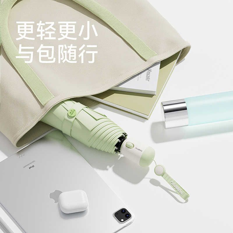 左都太阳伞超强防晒防紫外线女2025新款雨伞自动伞一键全收遮阳伞图片