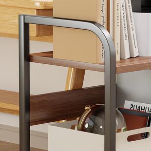 放打印机置物架落地放置柜储物架子可移动办公室桌边电脑主机托架