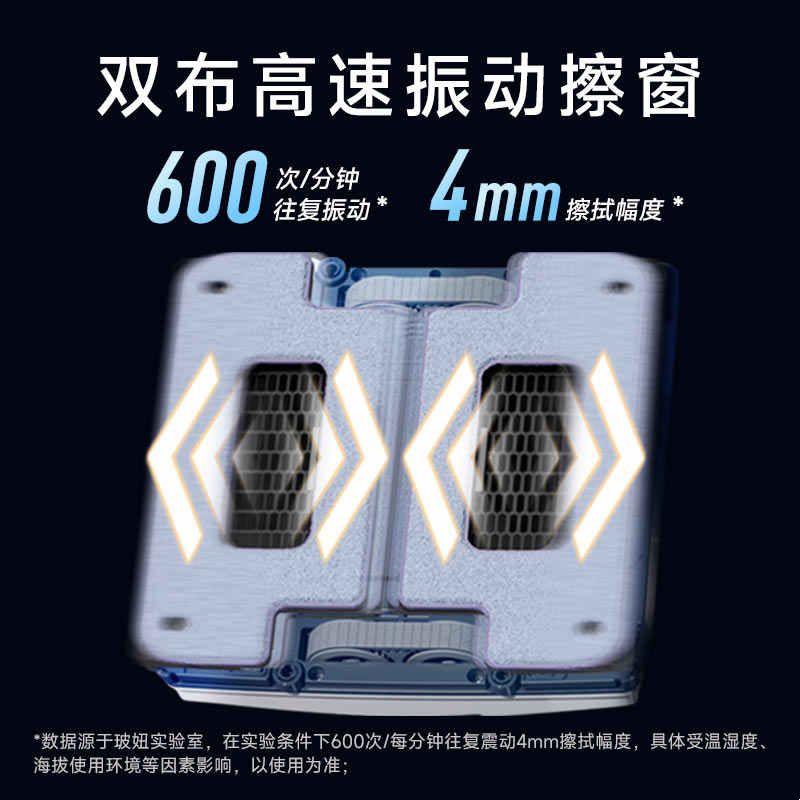 【新品】玻妞S7 Pro家用全自动擦玻璃神器双面波妞遥控擦窗机器人
