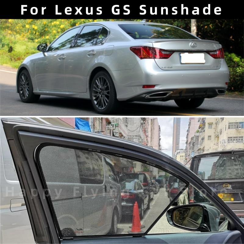 适用于港版右舵LEXUS凌志GS250 GS350汽车遮阳帘防晒太阳挡板窗网