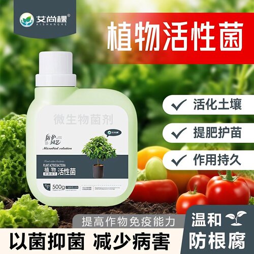 园艺花肥植物活性菌微生物菌剂枯草芽孢杆菌家用绿植盆栽花草肥料