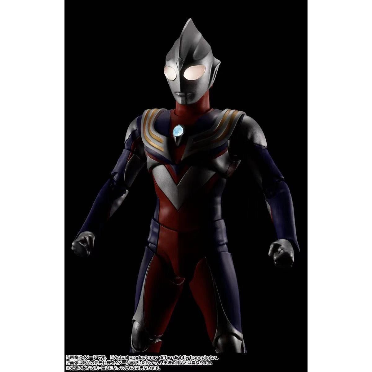 万代 真骨雕 SHF迪迦奥特曼 TIGA 复合型 30周年版特效版手办