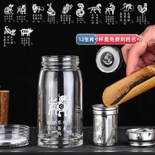 单层高硼硅玻璃杯网红纯色透明泡茶杯男女士加厚大容量水杯子热卖