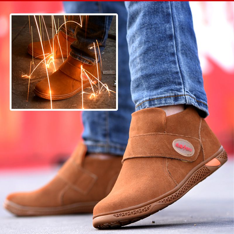 电工绝缘鞋6kv劳保鞋男电焊工作鞋轻便休闲透气软牛筋底防烫